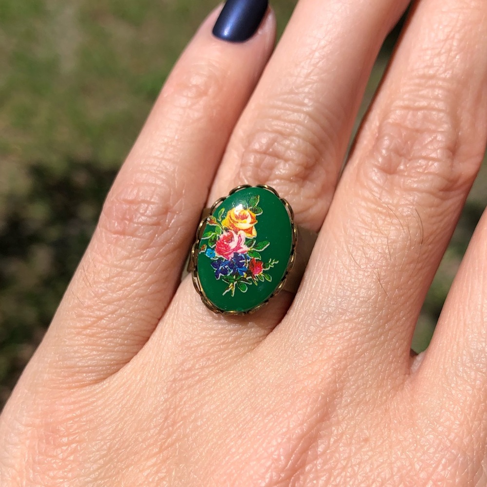 Vintage Flower Ring